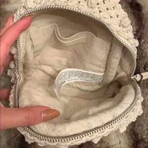 Zara Macramé Mini Backpack in Cream Zara | Bags | Zara Macram Mini Backpack In Cream | Poshmark main image 2